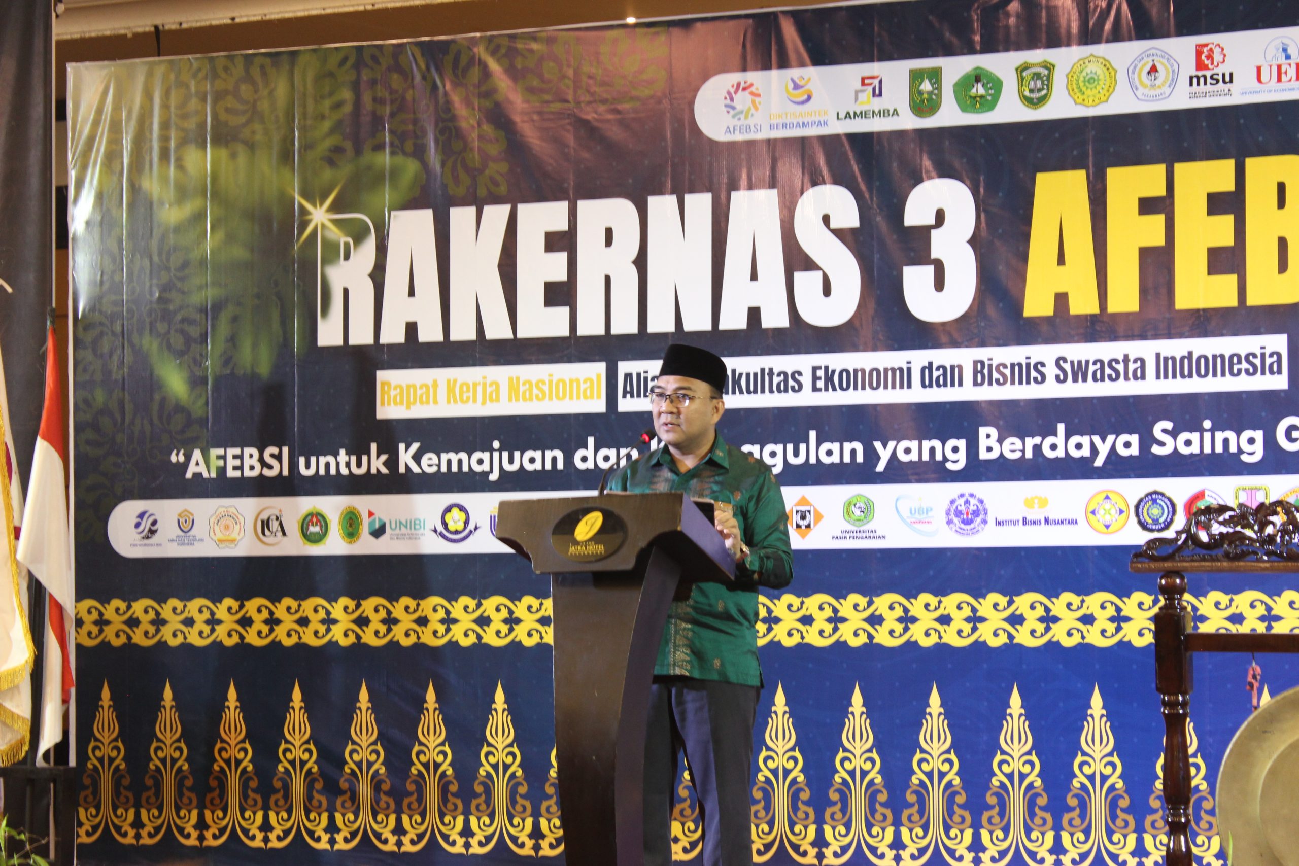 Rakernas III AFEBSI Resmi Dibuka di Pekanbaru, Fokus pada Kemajuan dan Daya Saing Global